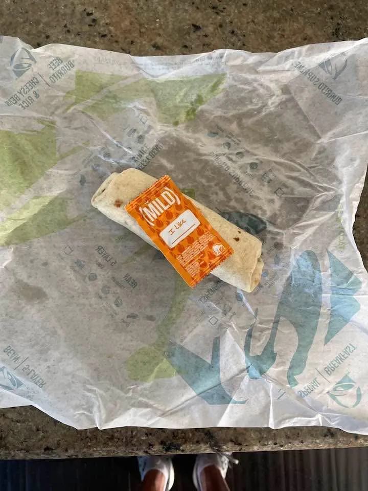 Taco Bell Bean Burrito