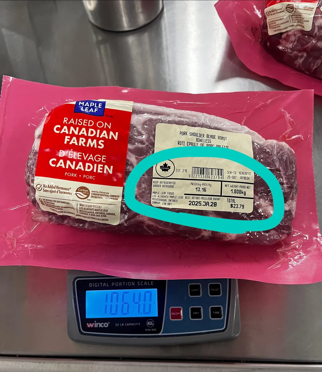 Maple Leaf roast package