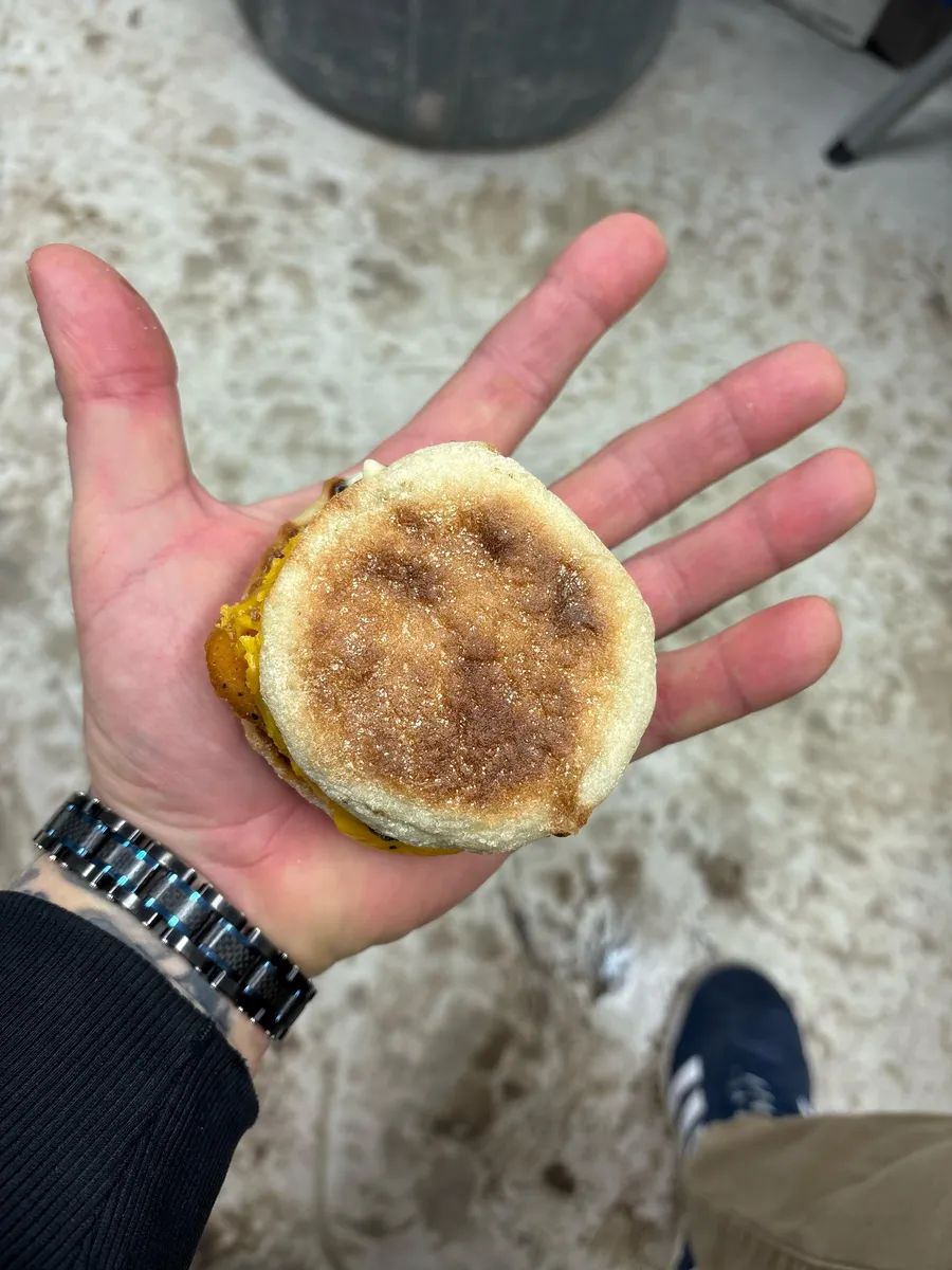 McDonald's English Muffin and Chicken