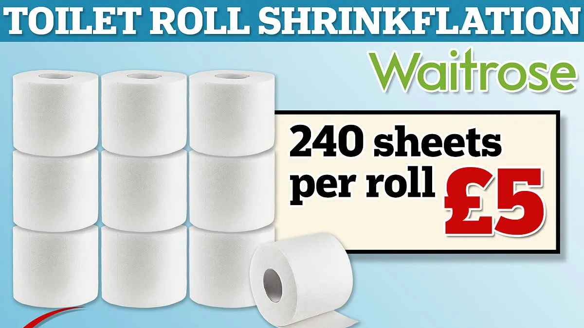 Waitrose Own brand toilet roll — 9ct to 9ct