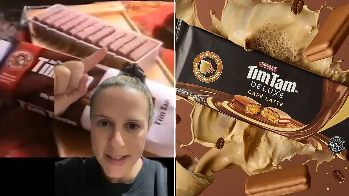 Arnott's TimTam Deluxe Café Latte — 11ct to 8ct