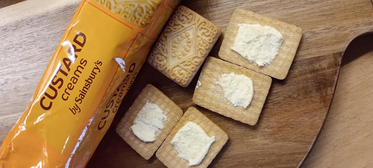 Sainsbury's custard creams