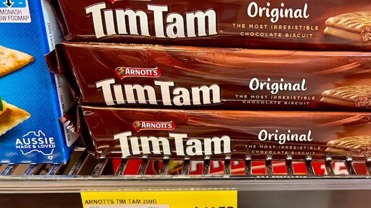 Arnott's Tim Tams Deluxe Café Latte — 11ct to 8ct